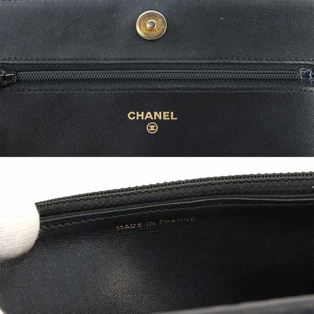 CHANEL Black Caviar Leather Wallet - Picture 9 of 10